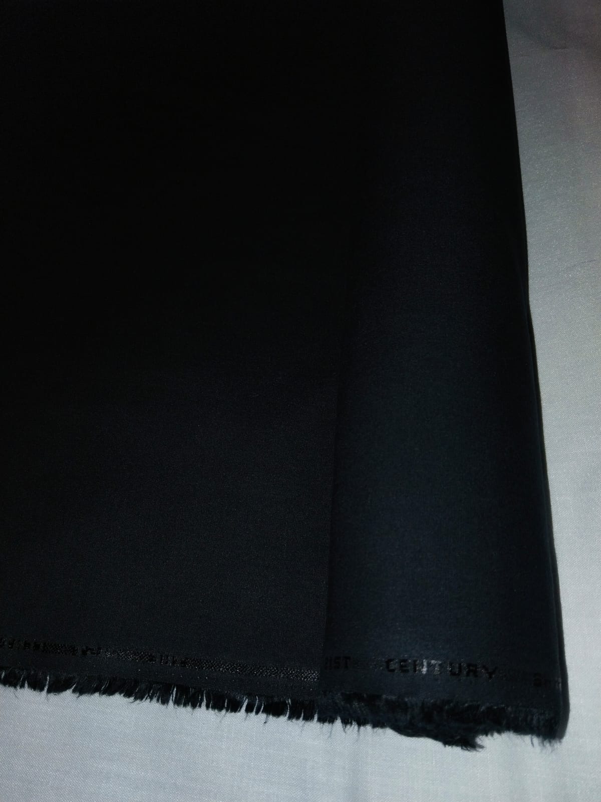 Premium Black Cotton Blend Shirting Fabric 