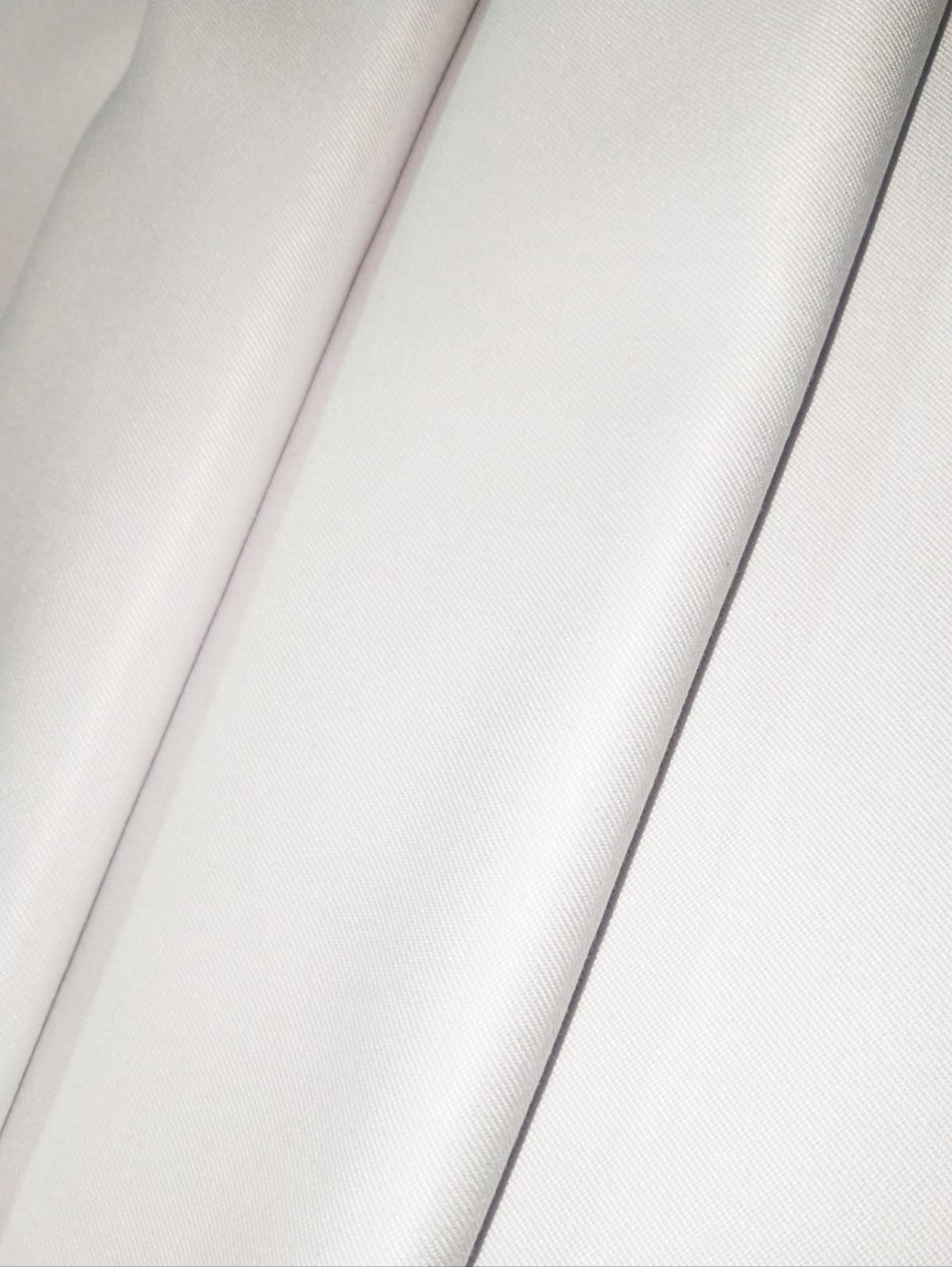 Premium White Kurta Pajama Fabric Set – Cotton Blend