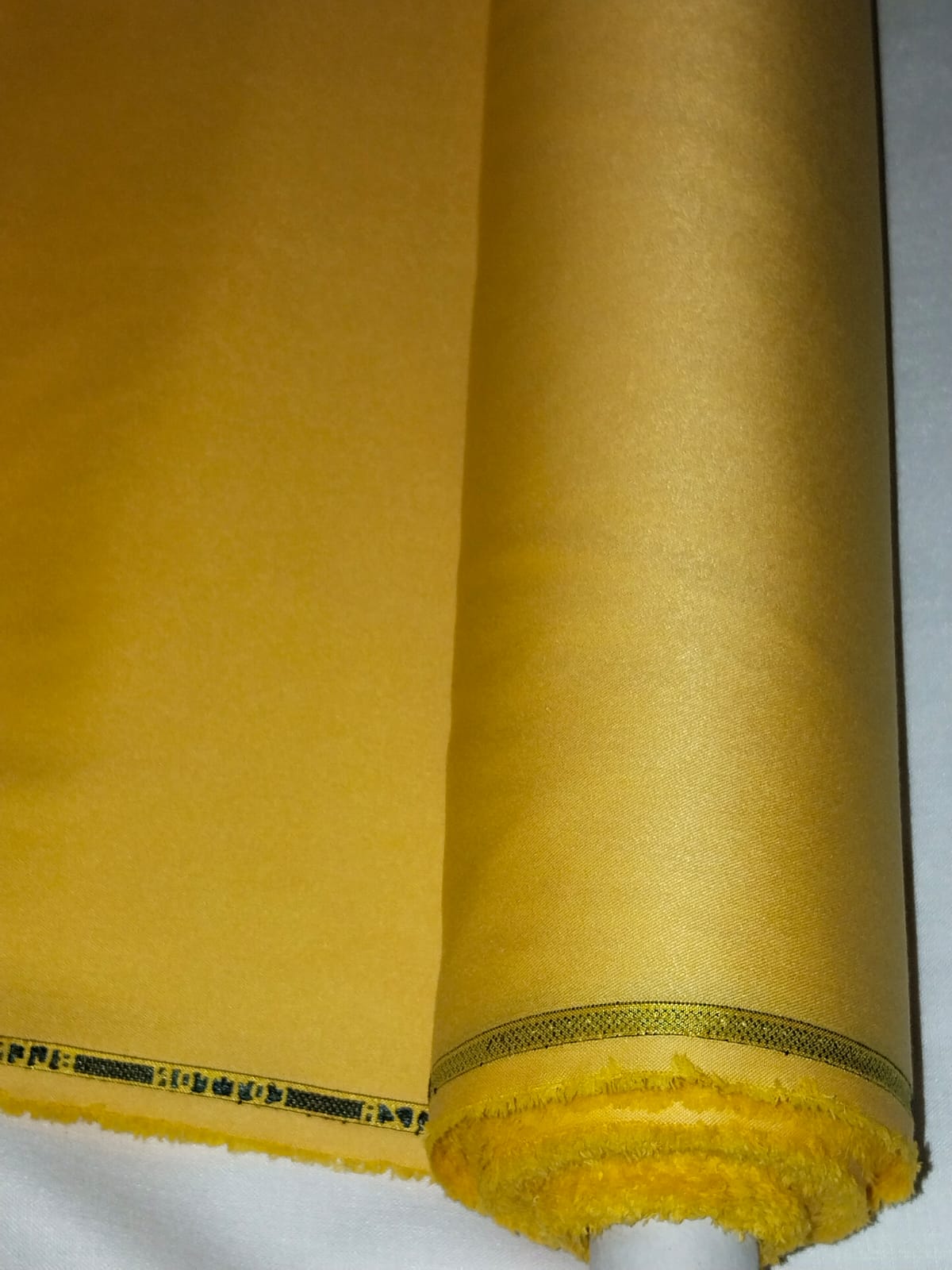 Premium Mustard Yellow Shirting Fabric 